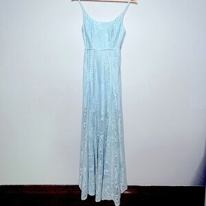 Hello Molly Summer Dress Blue Small Size 4